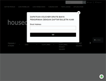 Tablet Screenshot of houseofcuff.com
